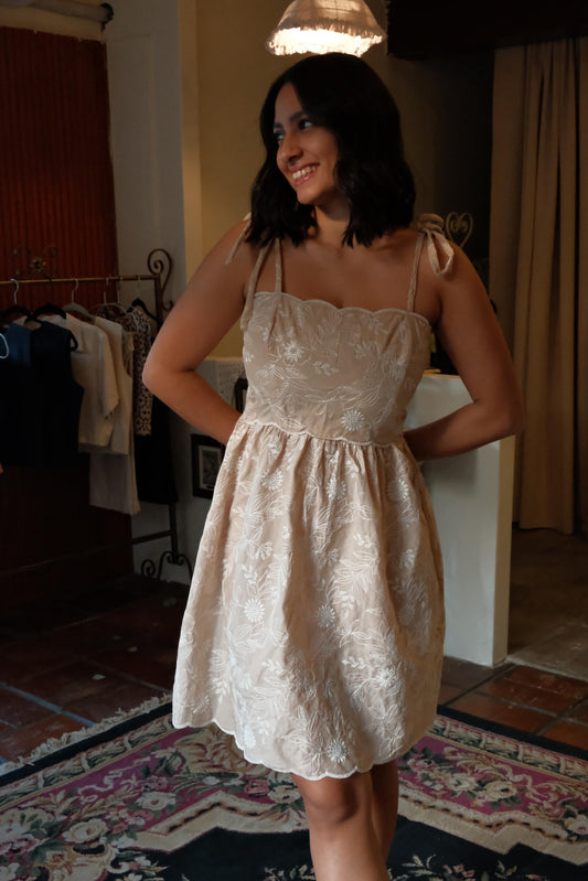 FLOR DE ALGODON VESTIDO