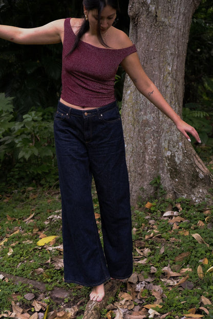 LEAH TOP DE BRILLOS